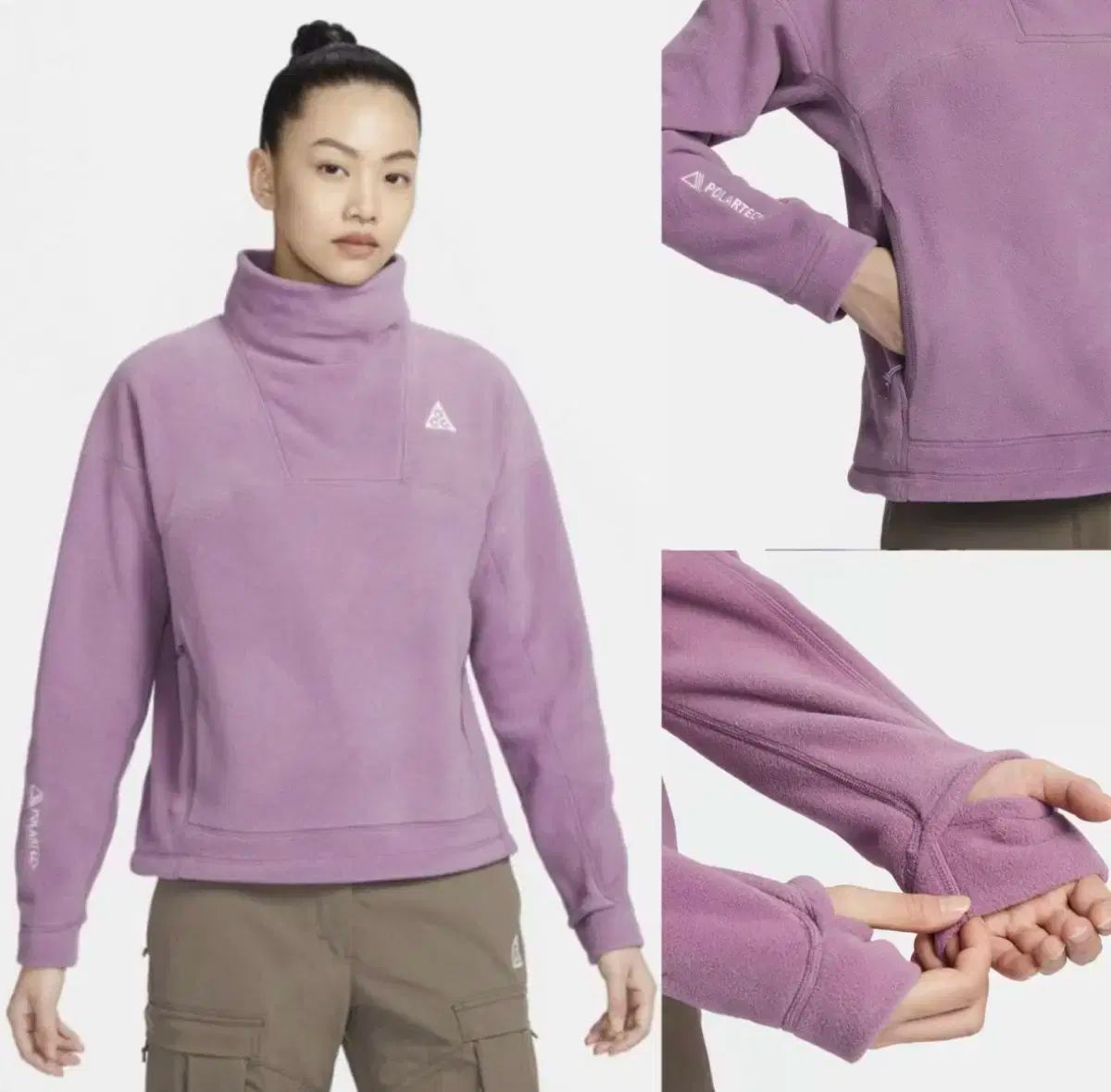 NIKE ナイキ レディース ACG サーマフィット ウルフツリー ポーラテック M