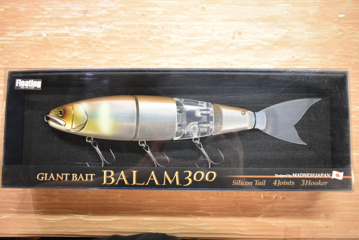 マドネス ム300 MADNESS BALAM 追鮎 淡水 バスルアー ビッグベイト