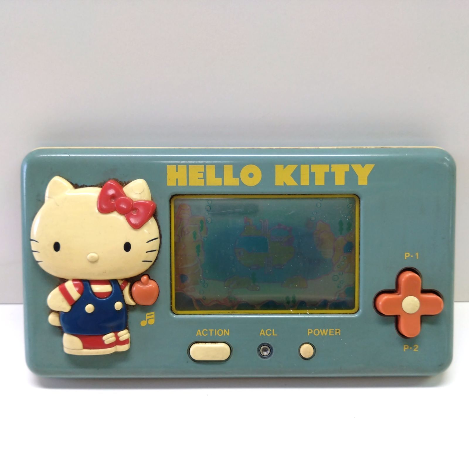 1210イ） ハローキティ ハローサブマリン ゲームウォッチ TOMY トミー レトロ ゲーム レア 貴重 昭和