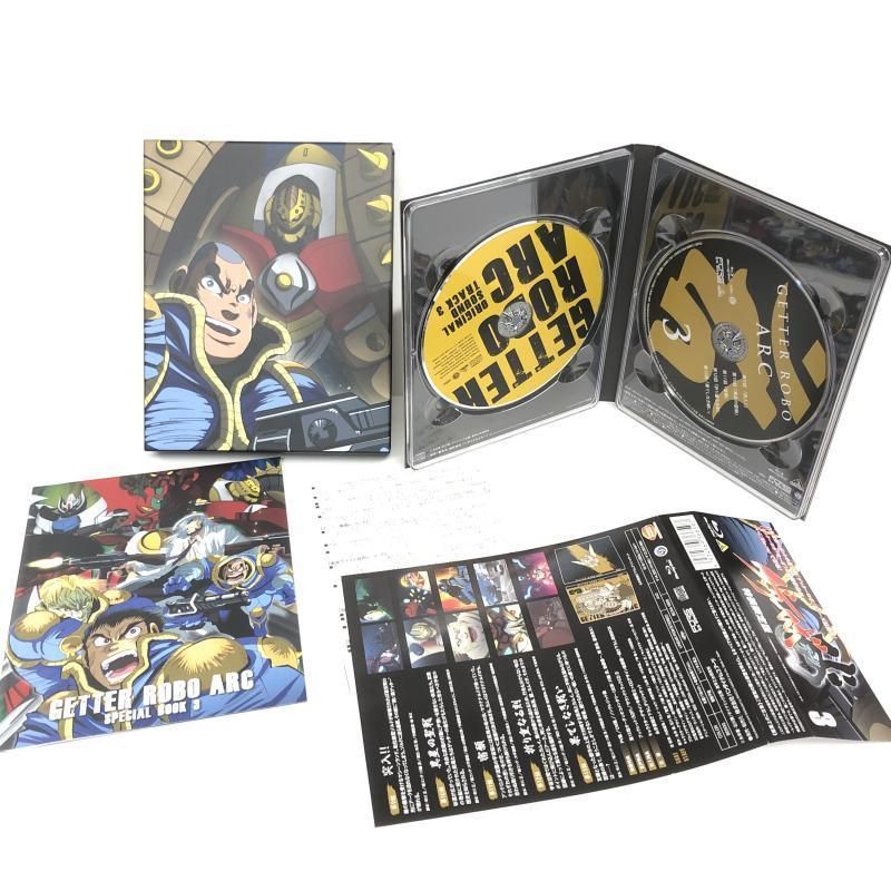 【中古】ゲッターロボ アーク 全3巻セット(特装限定版)/BD[69][240069203545] 中古】ゲッターロボ アーク 全3巻セット(特装限定版)/BD[69