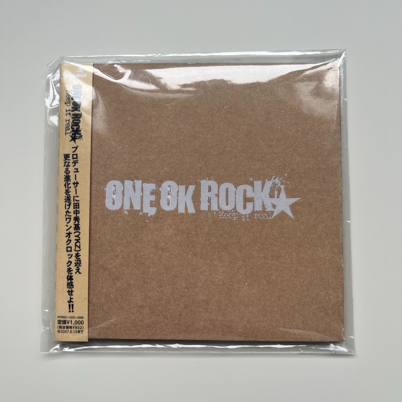 one ok rock インディーズ シングル2nd keep it real 廃盤cd - メルカリ