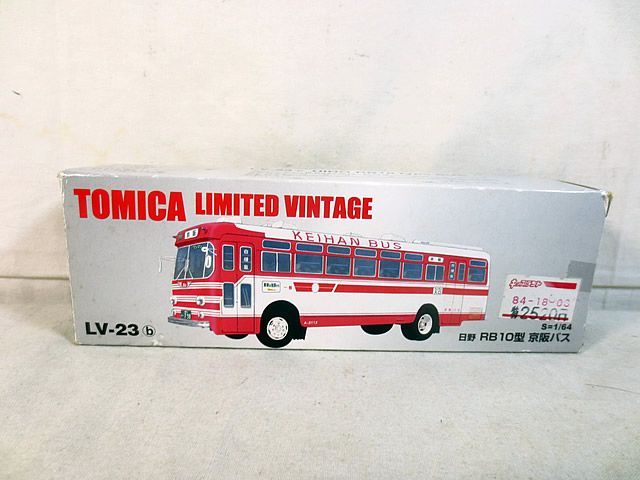 新品 トミカ リミテッド ヴィンテージ LV-23b 日野 RB10型 京阪