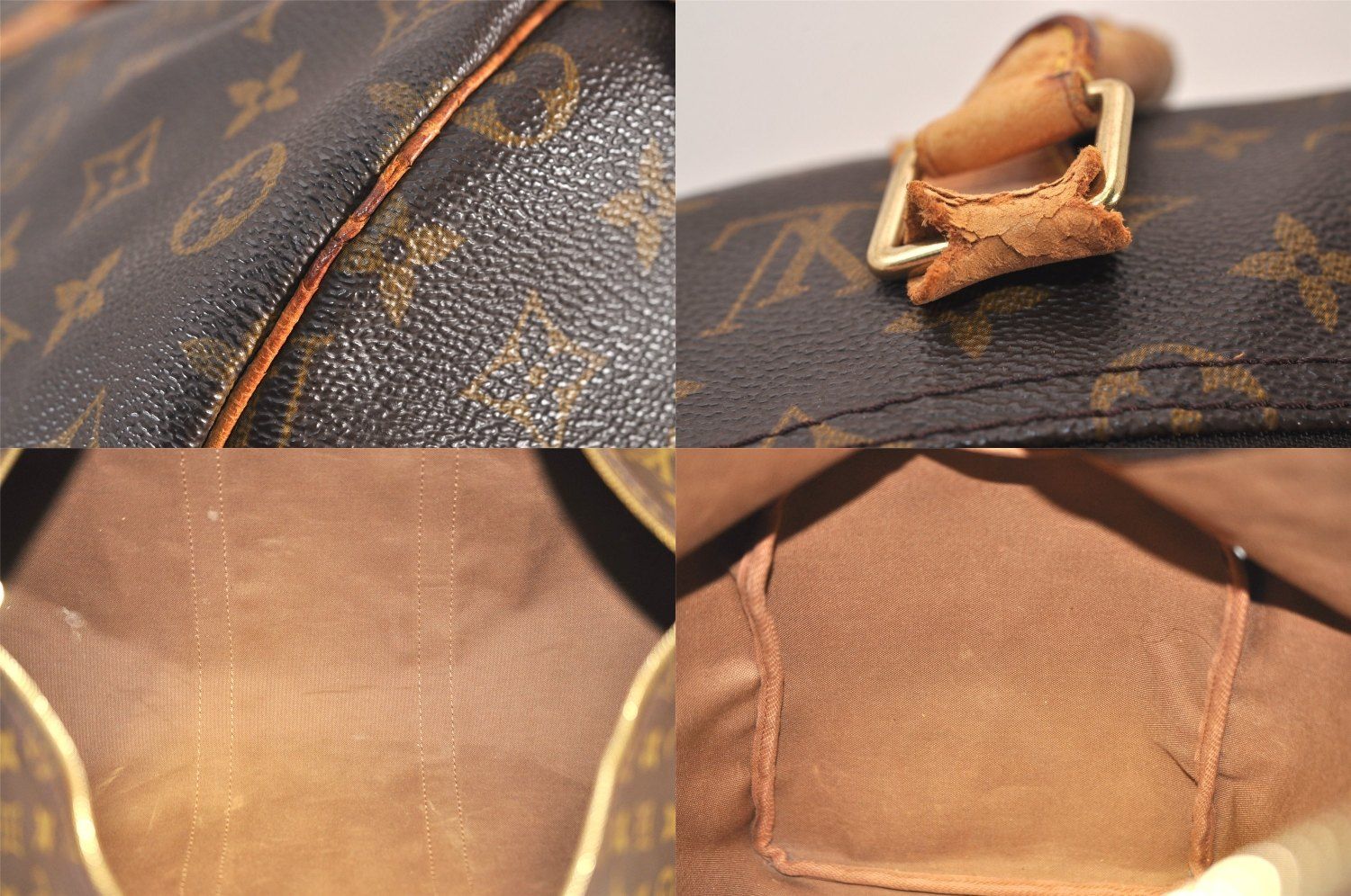 LOUIS VUITTON ルイヴィトン モノグラム キーポル 50 トラベル