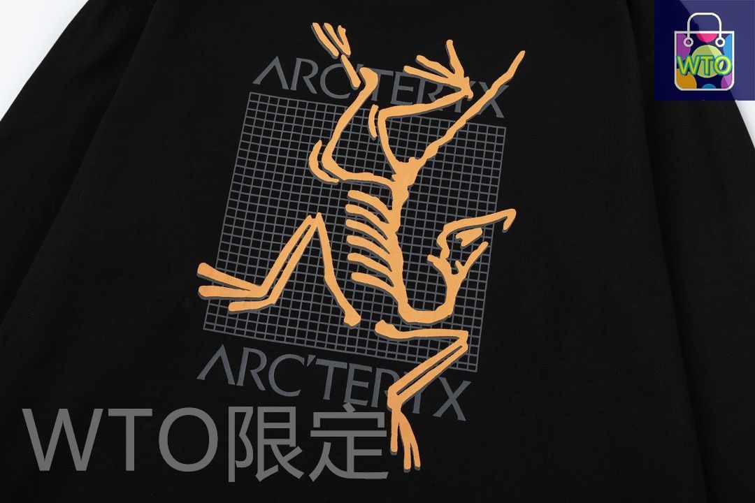 【CHROME’S FLOW】ワコマリア アーチロゴ ロングスリーブ 本日限定特価】Arc'teryx メンズ＆レディース ロングスリーブ T