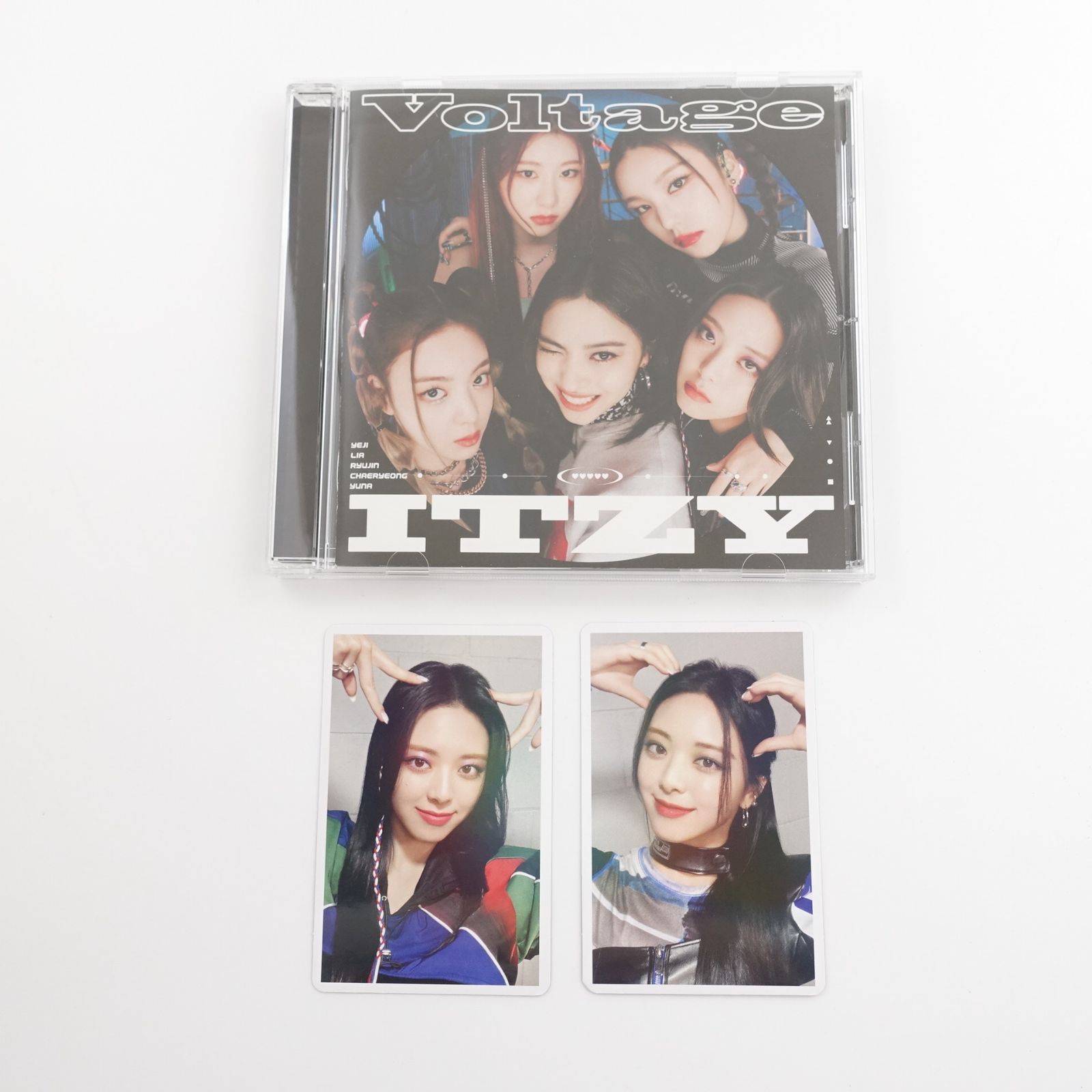 ITZY ユナ Voltage トレカ カード フォト 2枚セット CD FC盤 YUNA