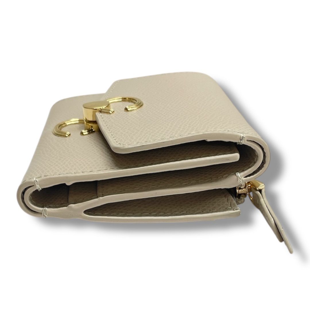 CAFUNE カフネ Double-C-Wallet 三つ折り財布 ウォレット 財布