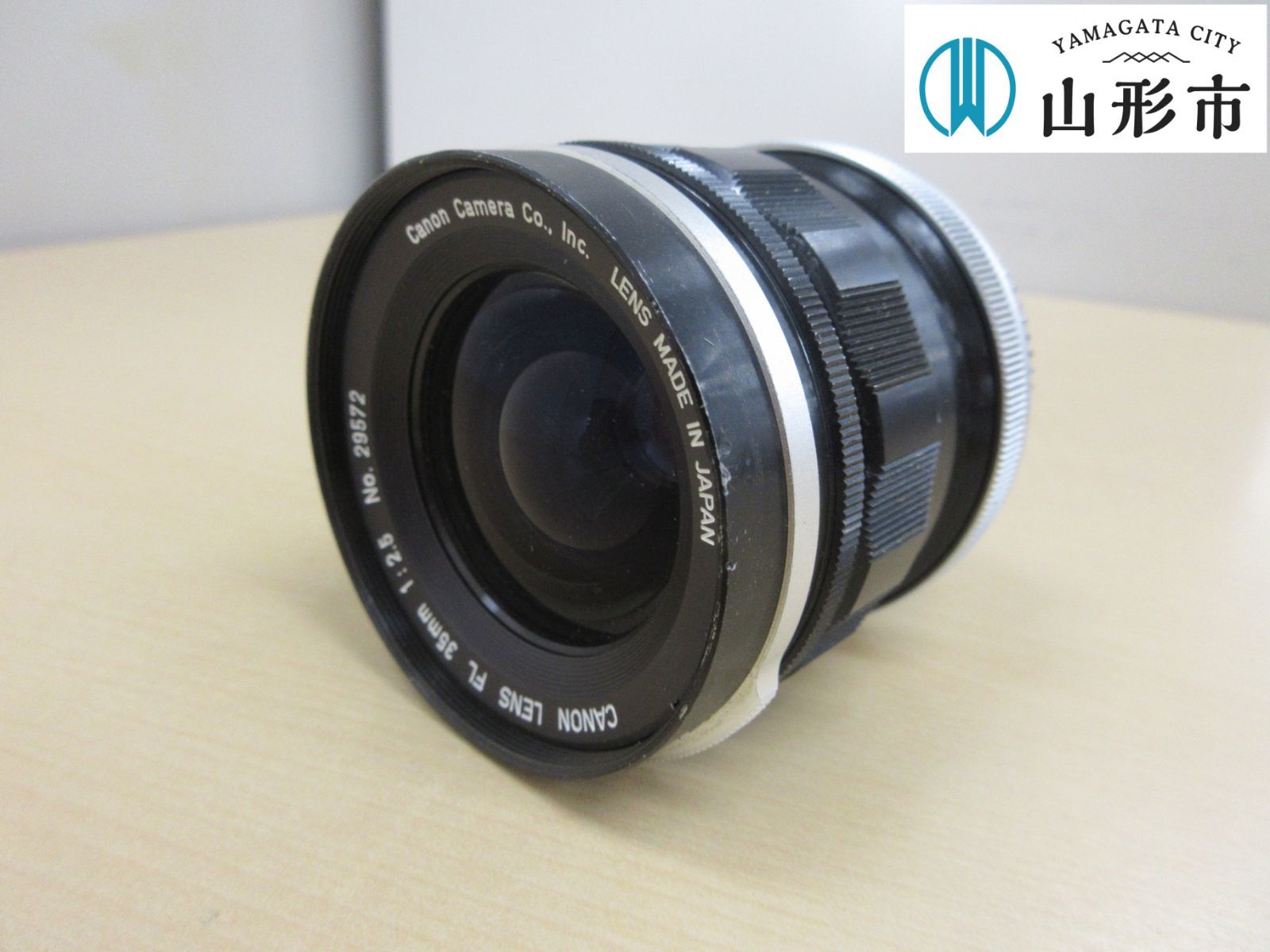 CANON LENS FL 35mm 1:2.5