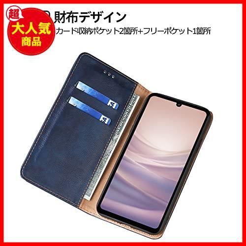 送料無料】Xperia 10 III_ブルー Xperia 10 III ケース 手帳型 エクス