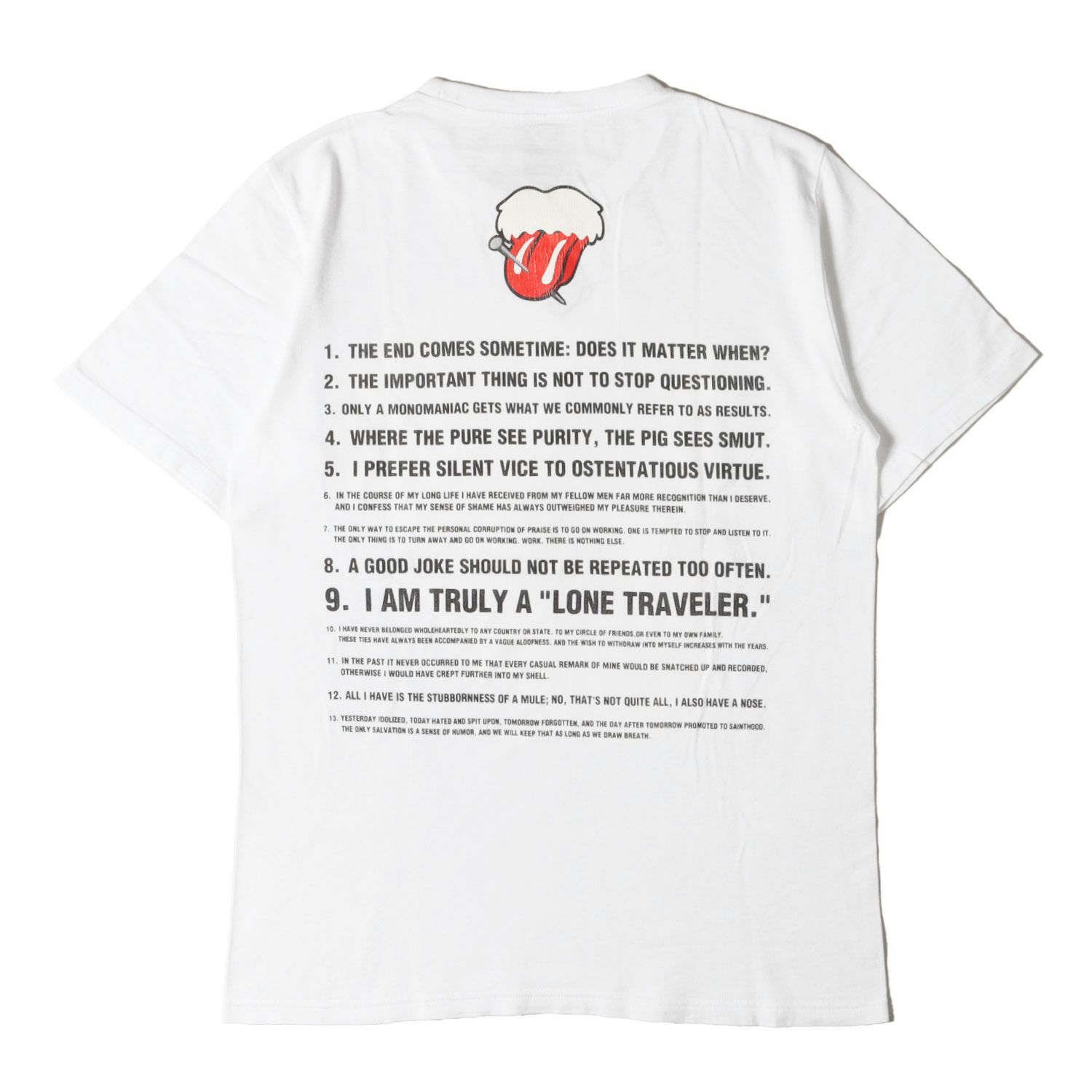 03SS カート期 NUMBER NINE メッセージ Tシャツ 03SS カート期 NUMBER NINE メッセージ Tシャツ - メルカリ