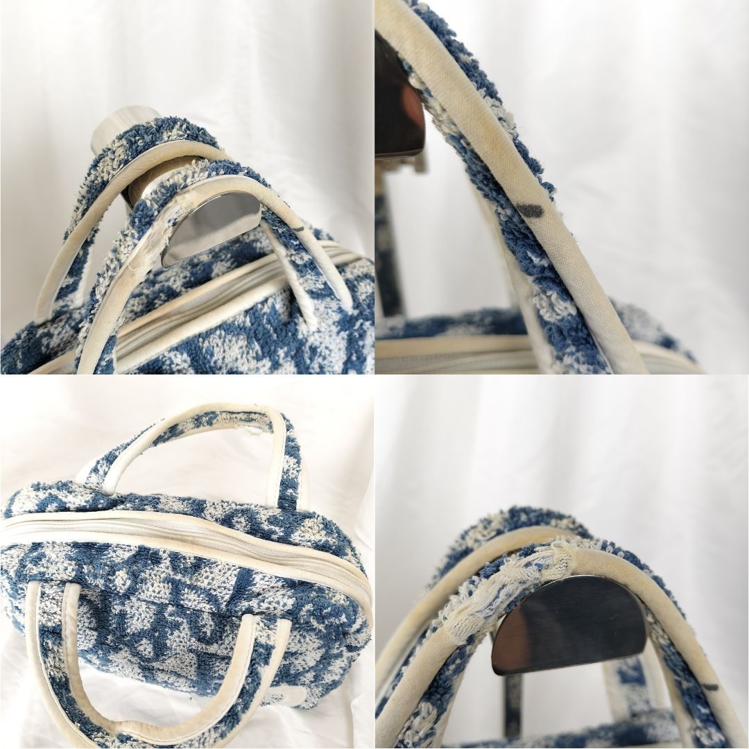 1円 Dior ディオール トロッター ミニ ボストン ハンド バッグ