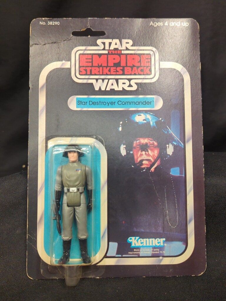 ケナー 3.5インチ THE EMPIRE STRIKES BACK STAR DESTROYER COMMANDER 31バック