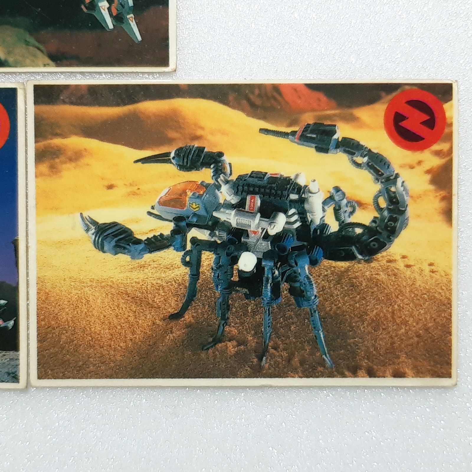 TOMY 森永ウェファーチョコ ゾイドシール ガイサック ゴルドス サイカーチス 80年代 森永 ZOIDS 旧ゾイド 当時物 ウエハースシールセット  食玩 マイナーシール - メルカリ