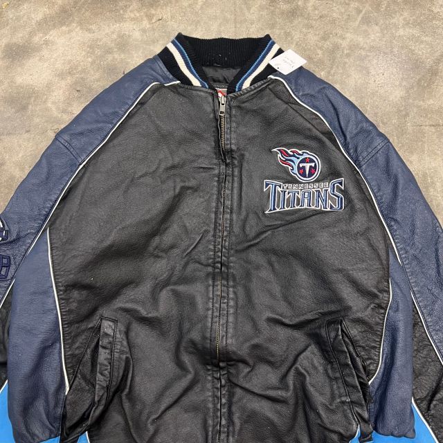 NFL TENNESSEE TITANS / テネシータイタンズ】レザージャケット