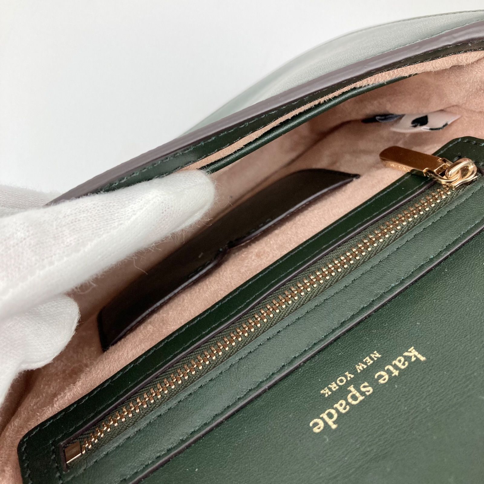 オープニング価格 【極美品】Kate spade ケイトスペード ルラ スモールサドルバッグ ショルダーバッグ レザー ブラック バイカラー  レディース - メルカリ