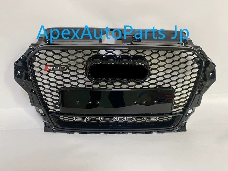 14-16年式 アウディ A3 S3 改造用 RS3スタイル フロントグリルセット