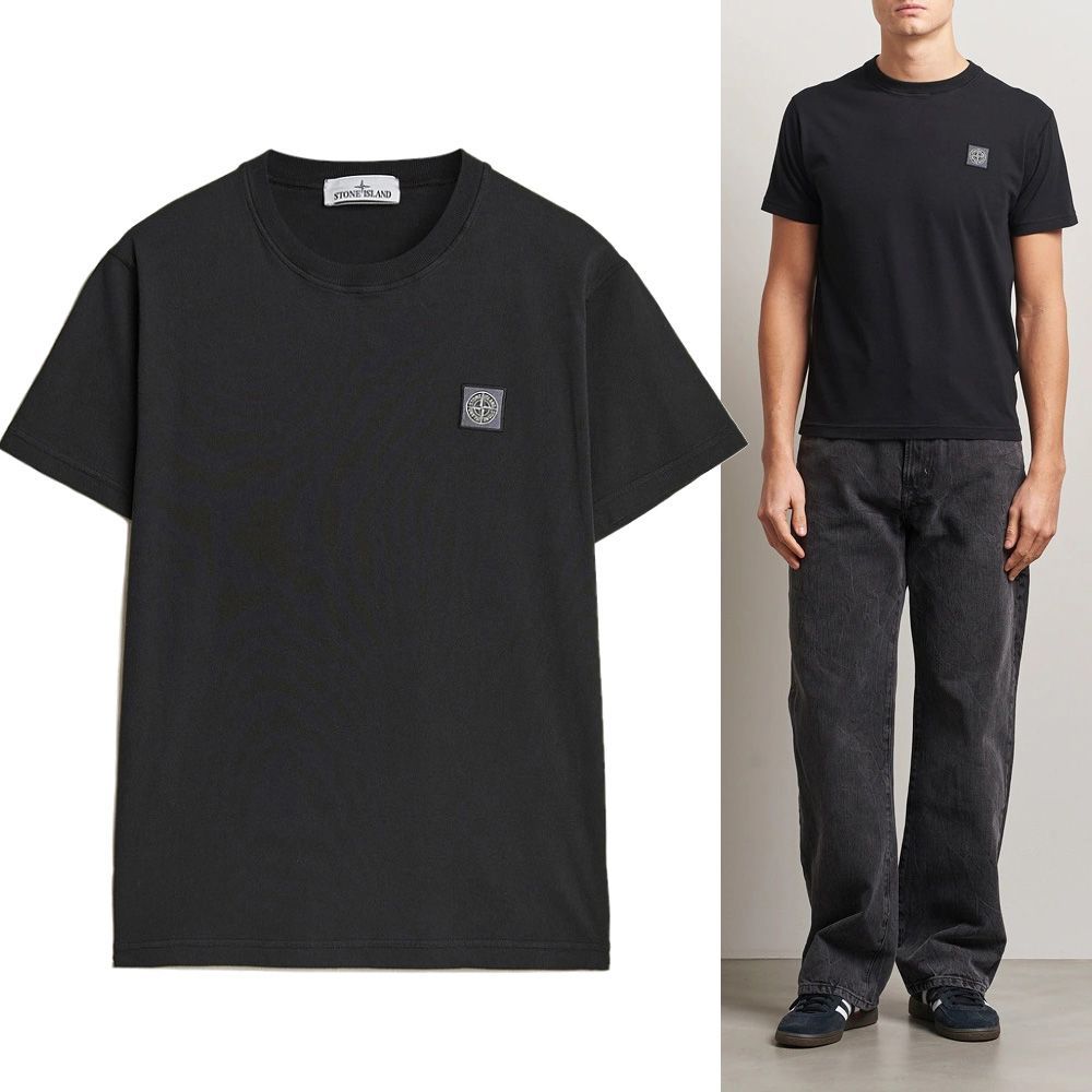 レオナール★ストーン装飾 半袖Tシャツ 黒 訳あり]LEONARD ブラック 半袖Tシャツ ストーン装飾 - メルカリ