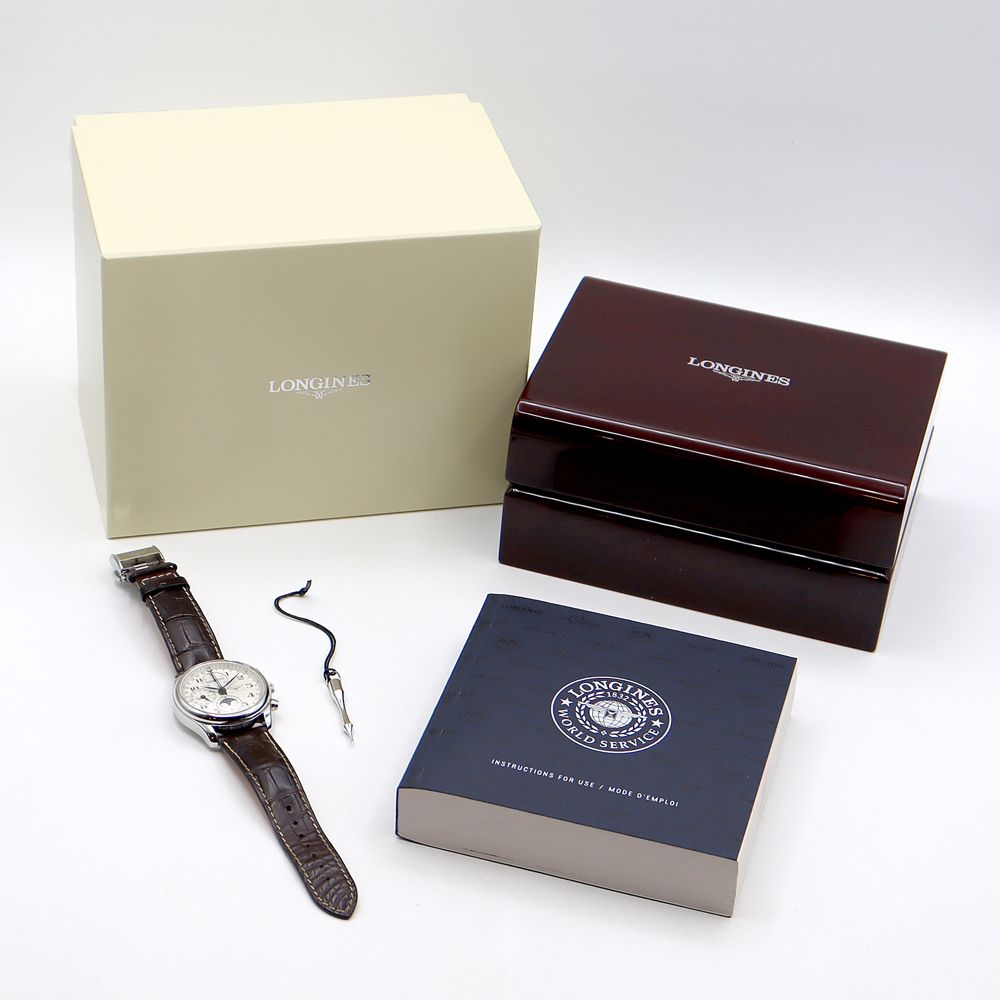 内部点検済 LONGINES ロンジン マスターコレクション クロノグラフ L2  