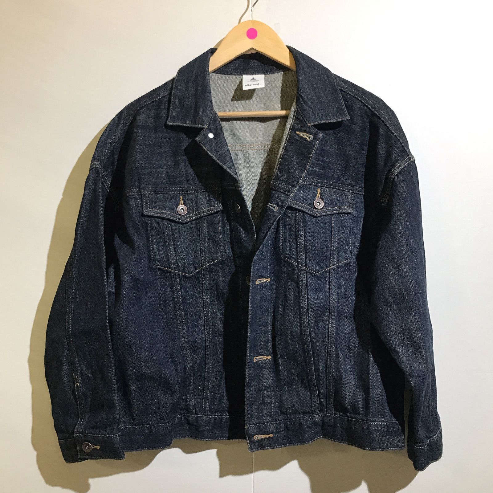 美品】niko and... ニコアンド デニムジャケット Gジャン レディース 6 
