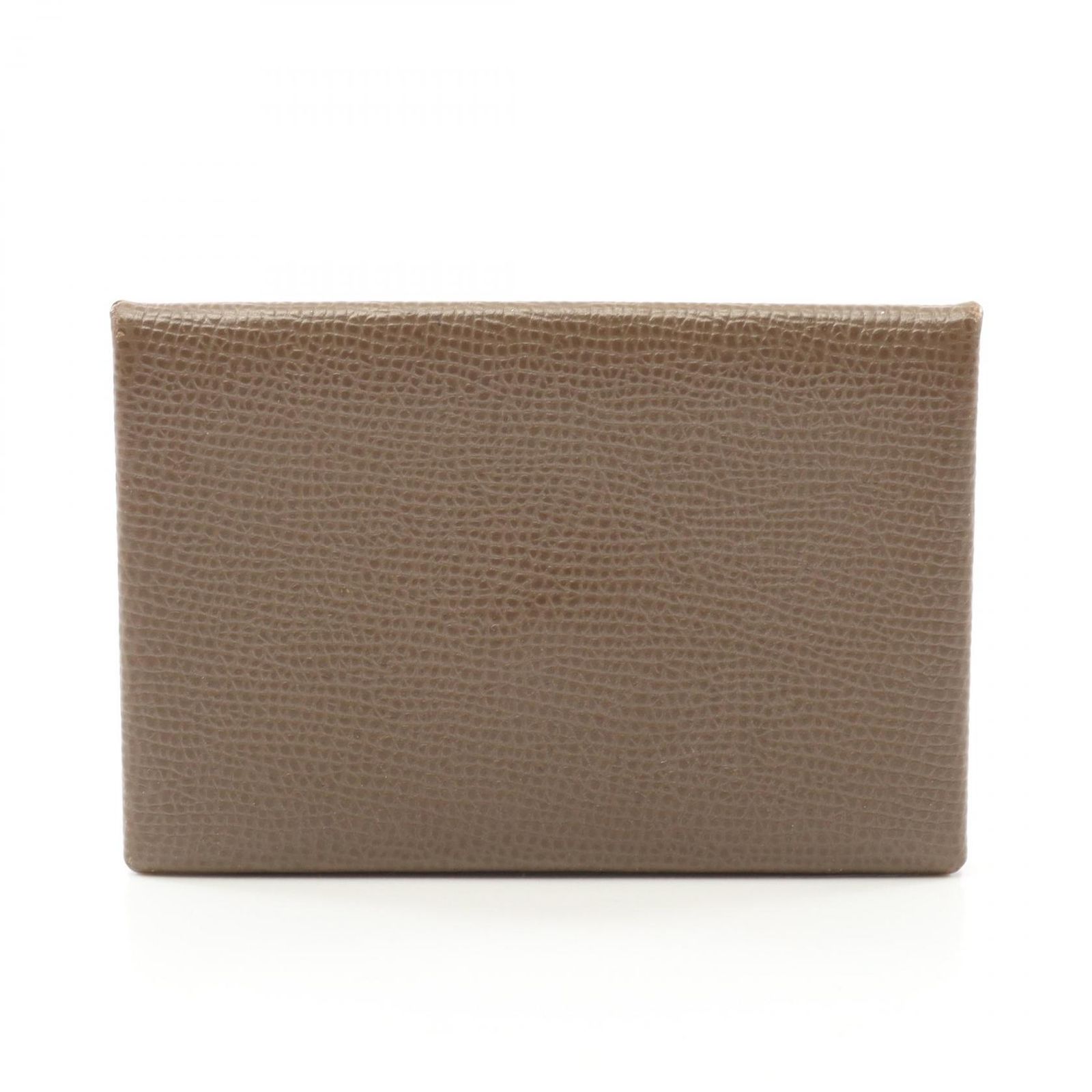 エルメス HERMES コインケース カルヴィ エトゥープ エトゥープ その他 カルヴィ エトゥープ レディース Used B