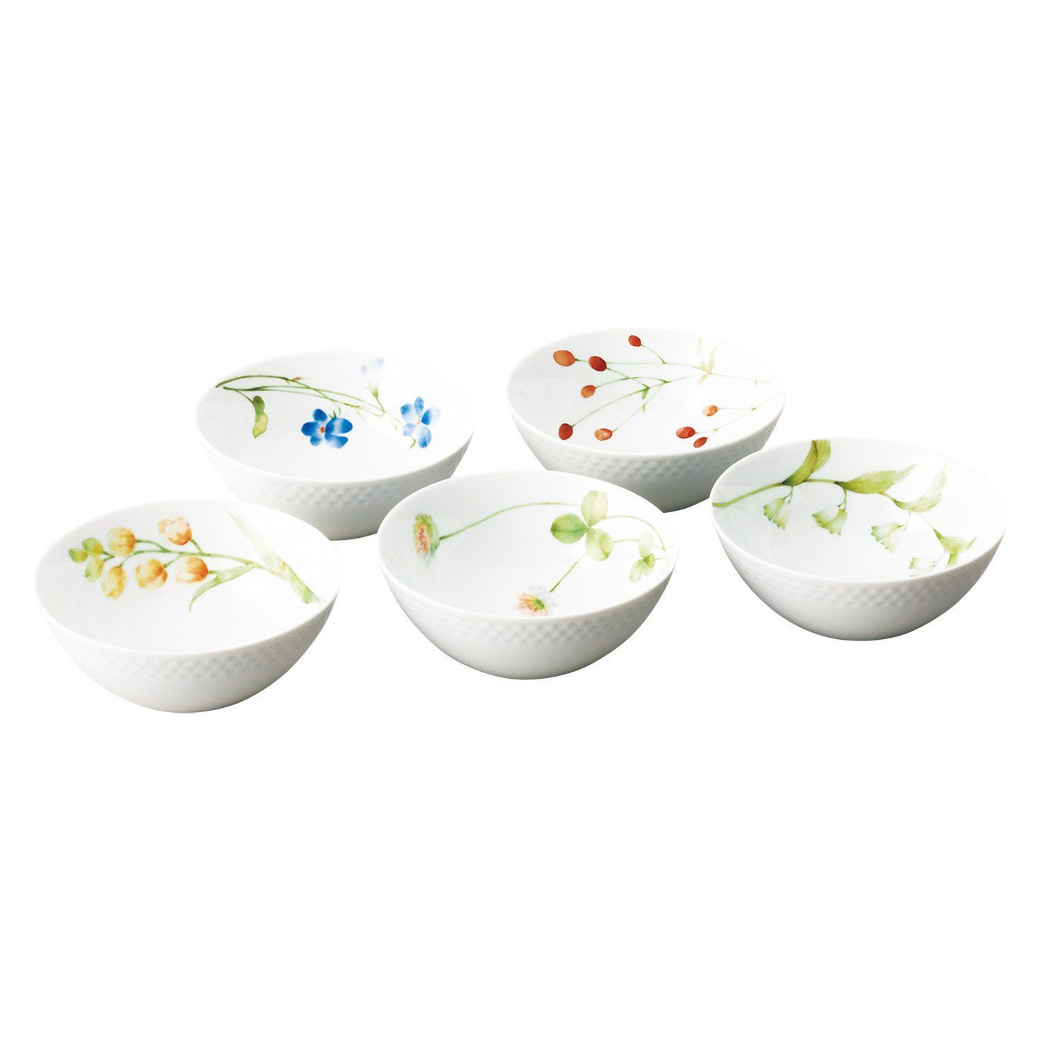 11 ボウル14cm 5個セット _06 絵変り 5種 Noritake ノリタケ ボウル 絵変り セット 14cm 490cc あづまの路 電子レンジ対応 食洗機対応 5個 ファインポーセレン F5306L|1654-15