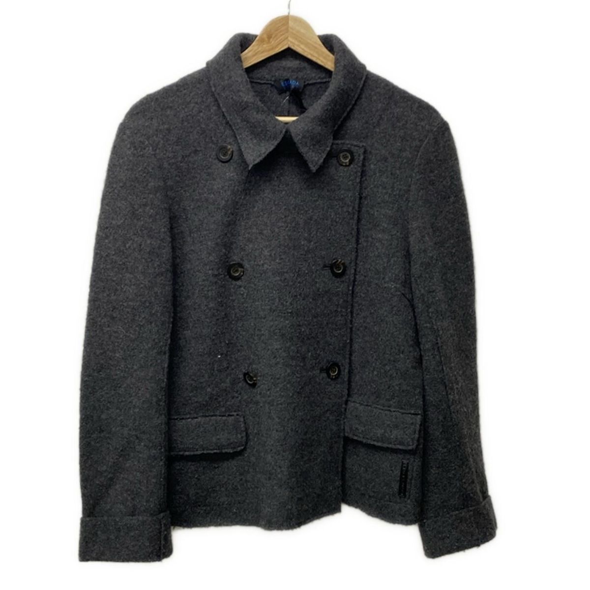 【国内発送】ESCADA エスカーダ チェスターコート アウター org.jpg