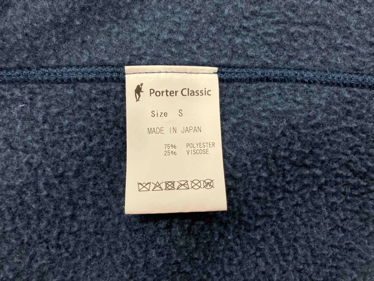 コート ネイビー PORTER CLASSIC／ポータークラシック／FLEECE GOWN