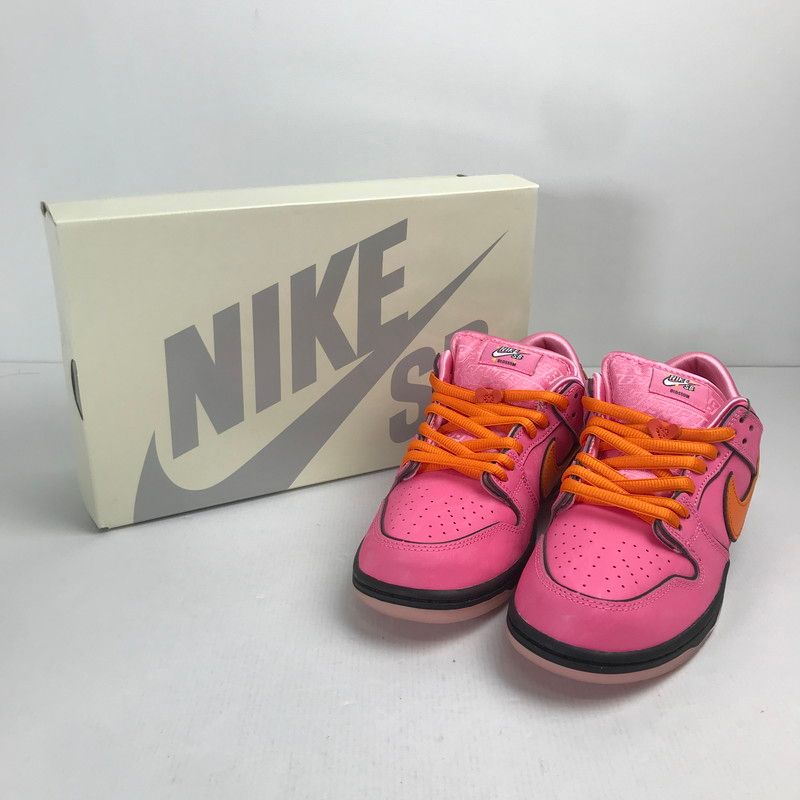 中古美品】 NIKE SB × THE POWERPUFF GIRLS ナイキ エスビー