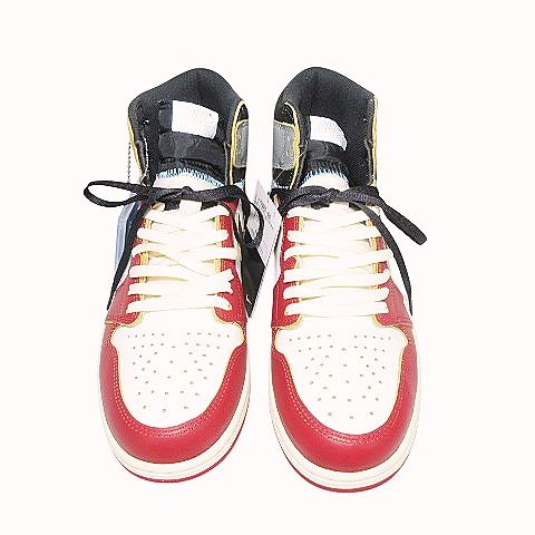 ナイキ NIKE 美品 箱付 タグ付 替紐付 UNION Air Jordan 1 Retro