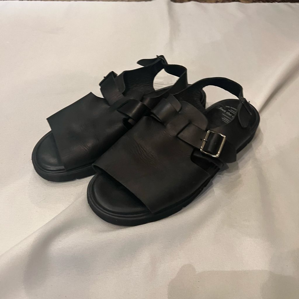 ドクターマーチン GRYPHON サンダル ブラック レザー 26 メンズ 定番