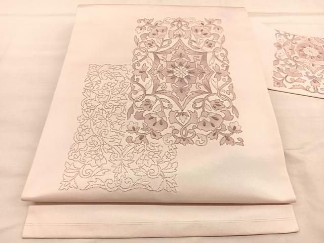 平和屋着物◎中国三大刺繍 スワトウ相良刺繍 九寸名古屋帯 総