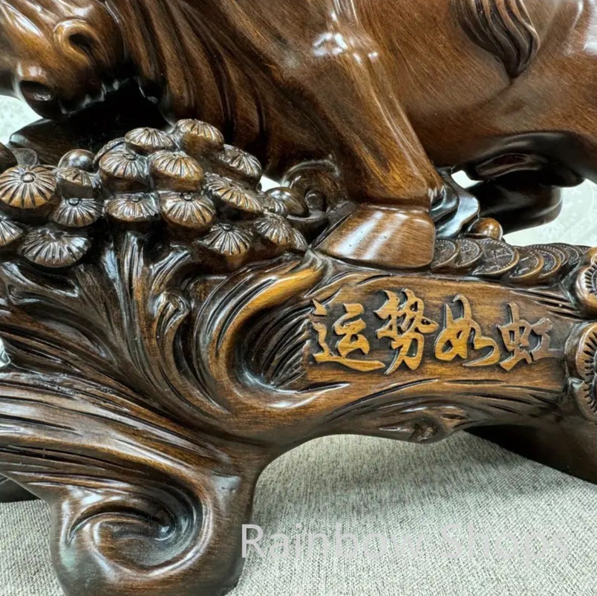 牛の彫像 置物 オーナメント 大型 風水グッズ インテリア インテリア雑貨 干支 デコレーション 開運 フォーチュン 現代彫刻デスク装飾 おしゃれ オブジェ インテリア装飾 風水アイテム タイ NEXPOTALLINN_EU