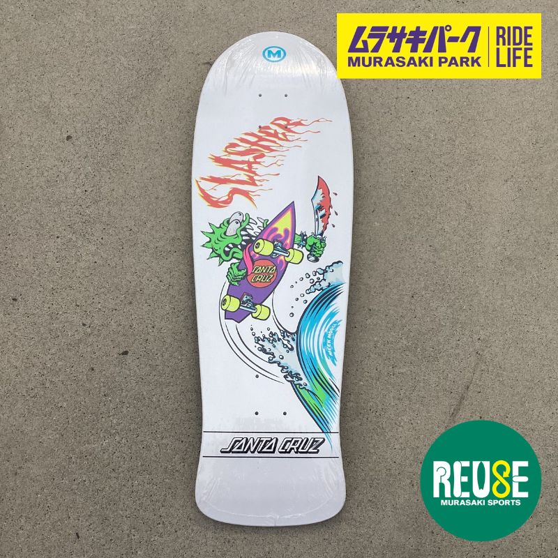 新古 SANTACRUZ KEITH MEEK OS SLASHER REISSUE 10.1 inch deck サンタクルーズデッキスケボースケートボードSkateboardSKATEBOARD