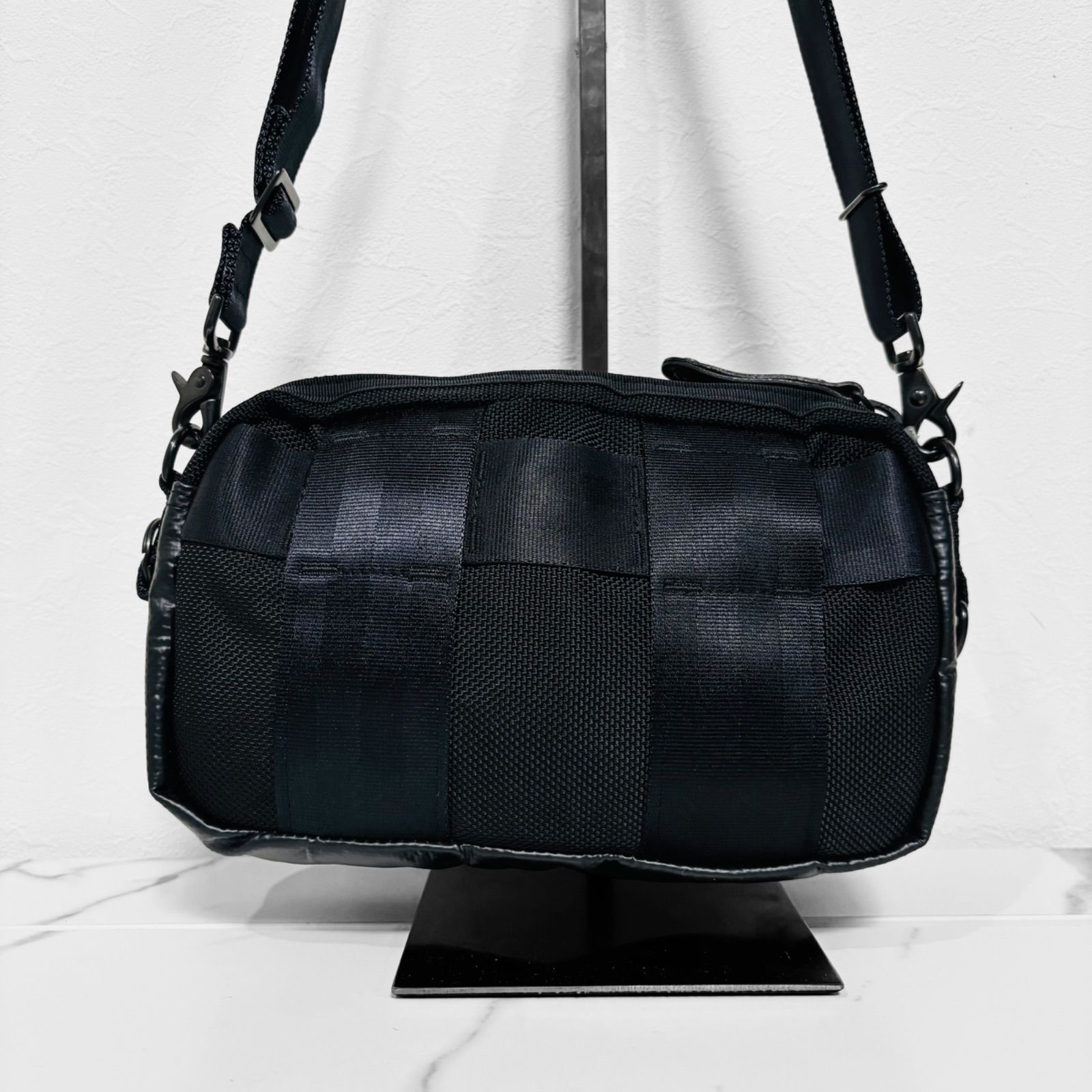 未使用級 タグ付き PORTER ポーター ヒート ショルダーバッグ 横型 