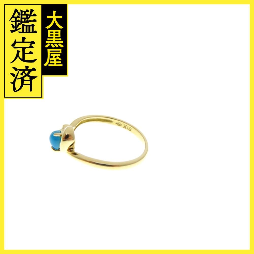 JEWELRY リング K18 D0.02 TQターコイズ 2.0g #10 【437】 - メルカリ