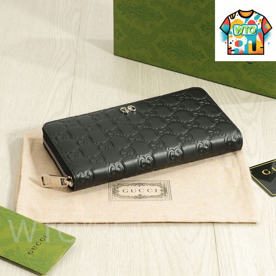 今日WTO】Gucci グッチ シングルジッパーポーチ オリジナル頭層