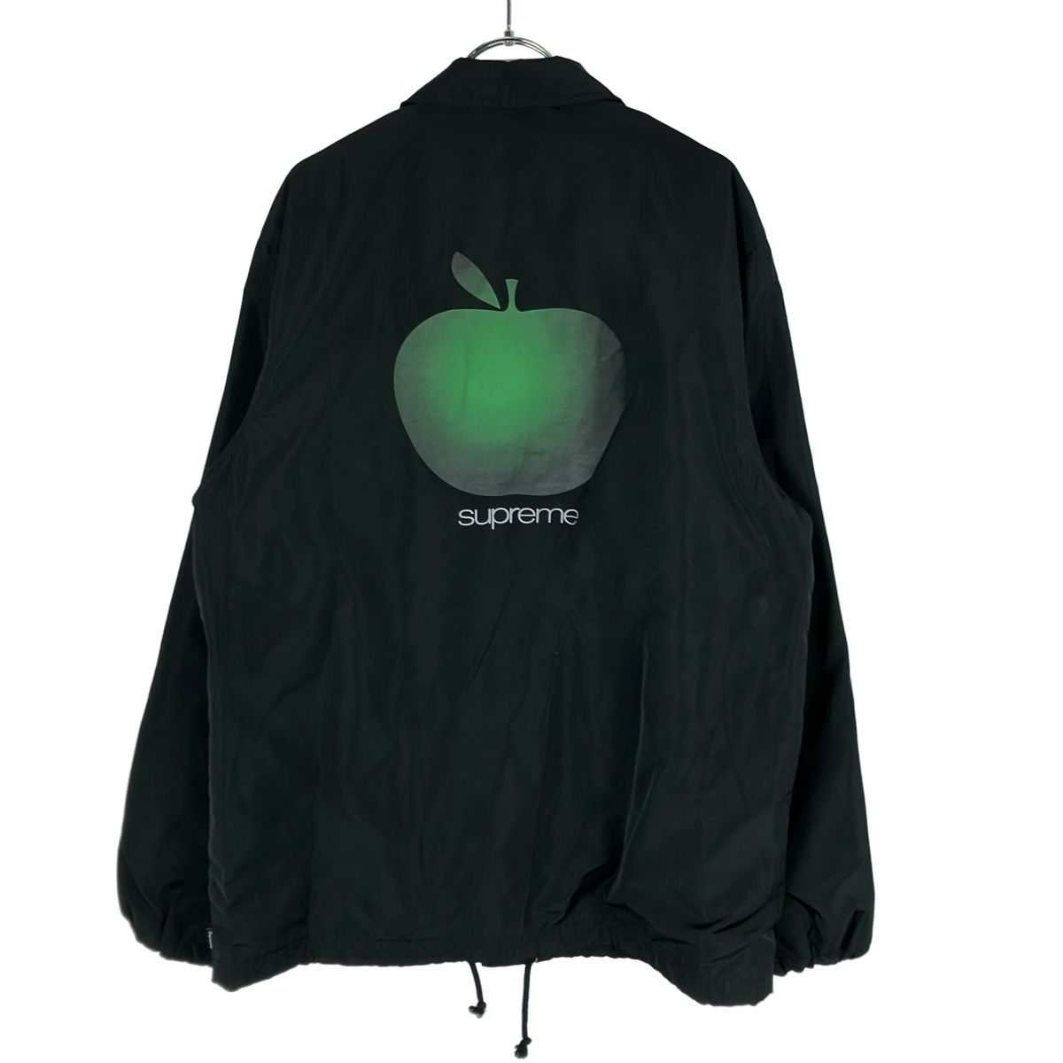 【大人気】シュプリーム コーチジャケット サイズM　19SS Apple Supreme シュプリーム 19SS Apple Coaches Jacket ロゴ アップル