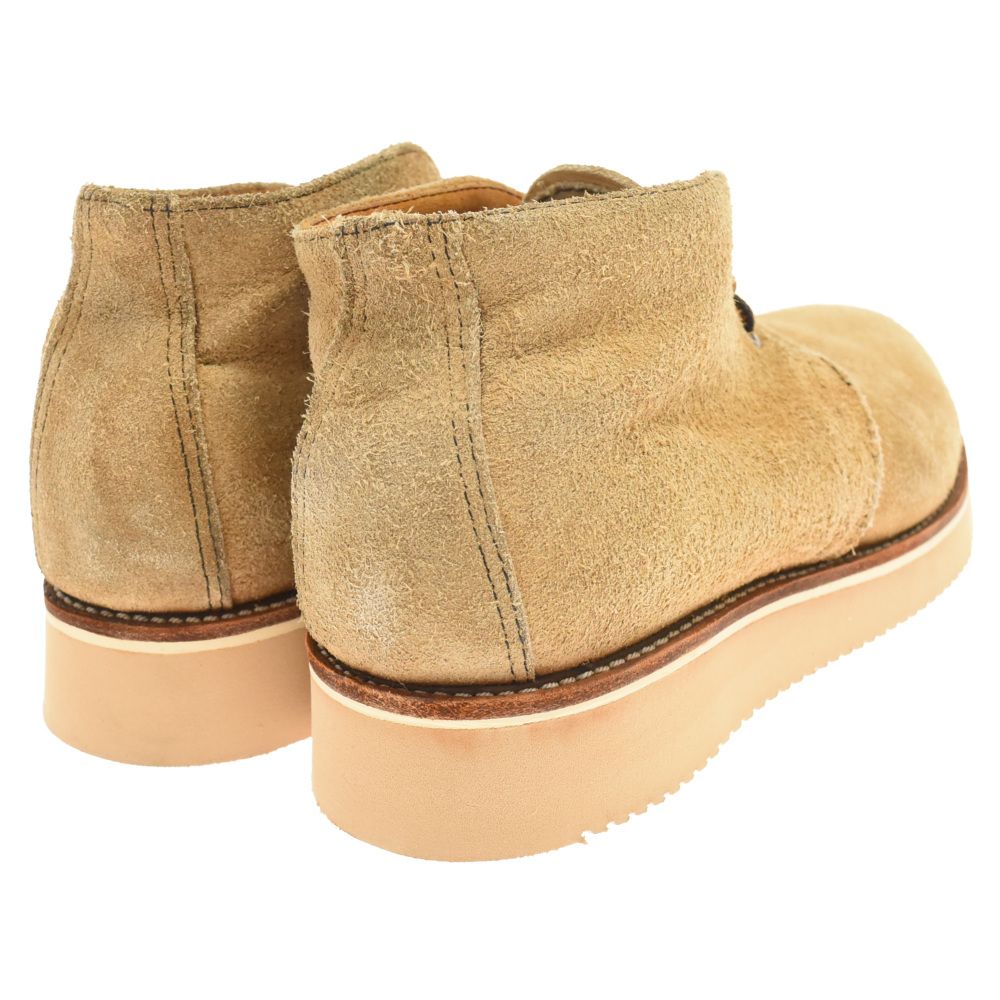RED WING (レッド ウイング) 90S 刺繍羽根タグ スエードレザー