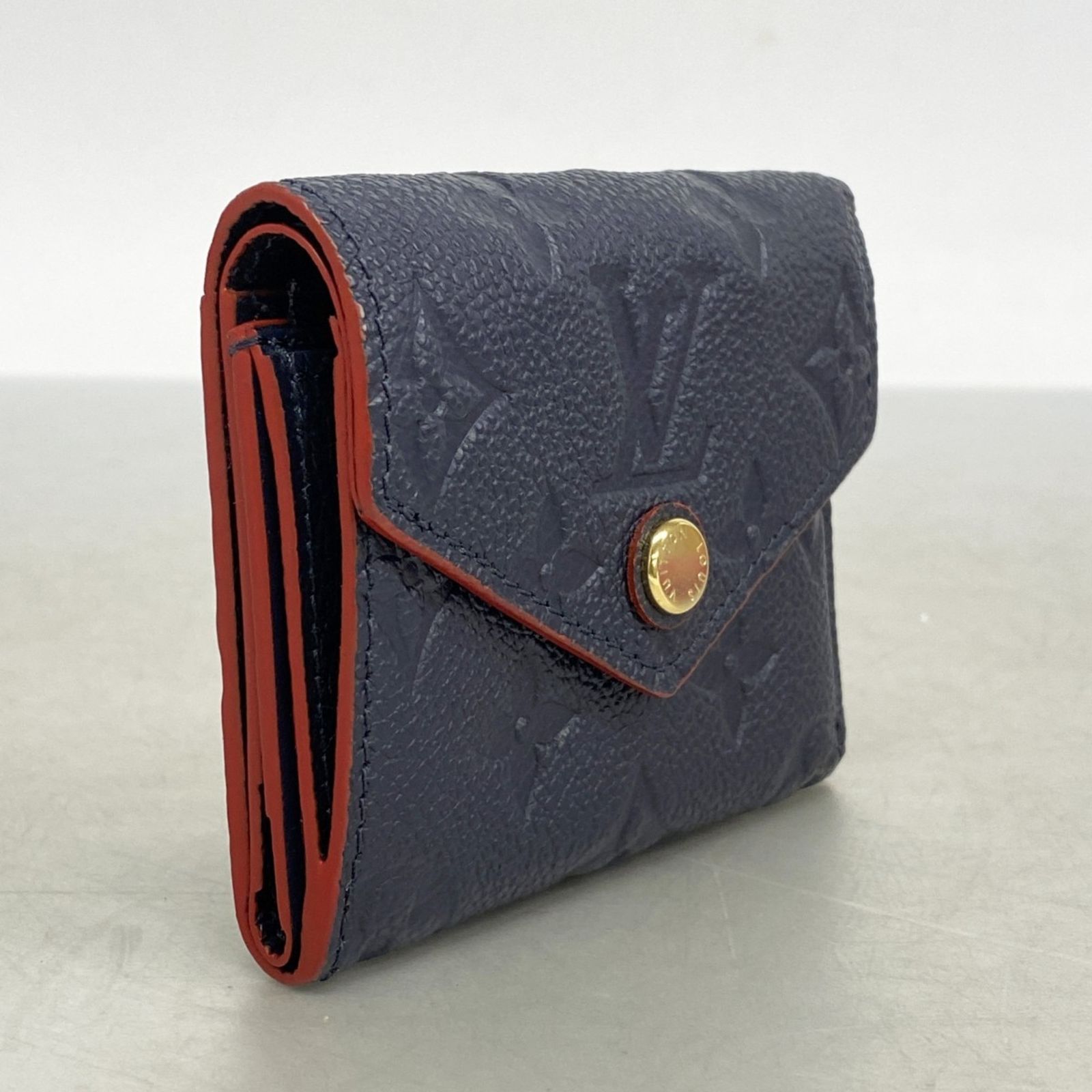 ルイ ヴィトン Louis Vuitton ルイ ヴィトン 三つ折り財布 モノグラム アンプラント ポルトフォイユゾエ M58880 マリーヌルージュレディース