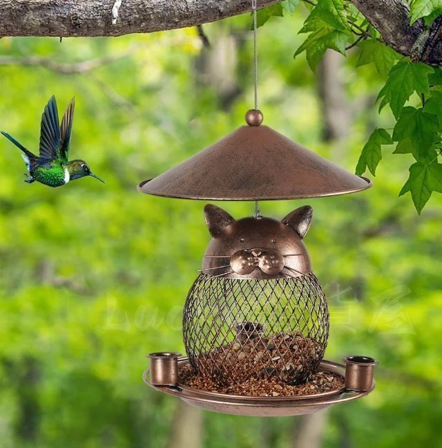 吊り下げ ぶら下げ バードフィーダー 小鳥 野鳥 用 給餌器 餌箱 餌台