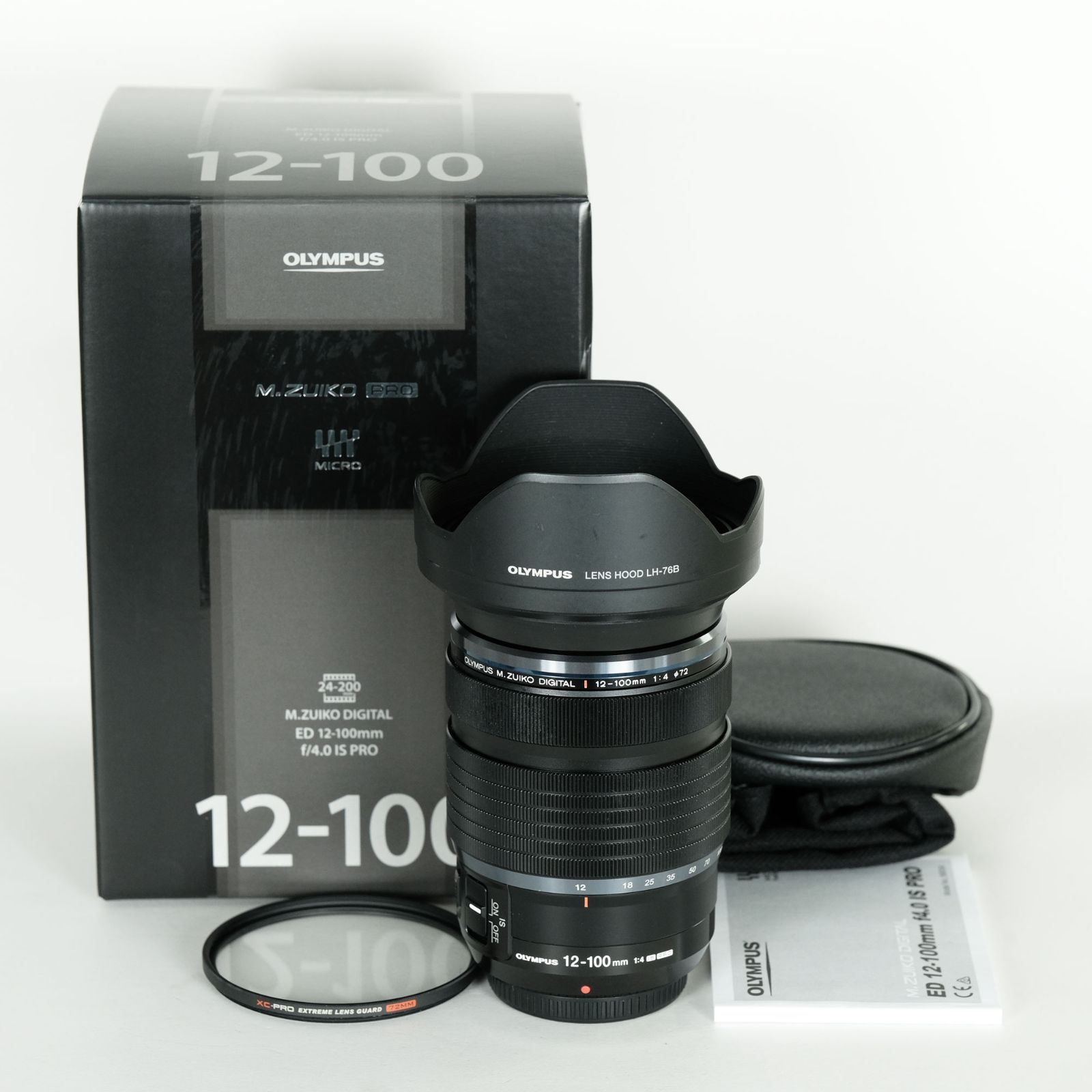 良品｜フィルター付] OLYMPUS M.ZUIKO DIGITAL ED 12-100mm F4.0