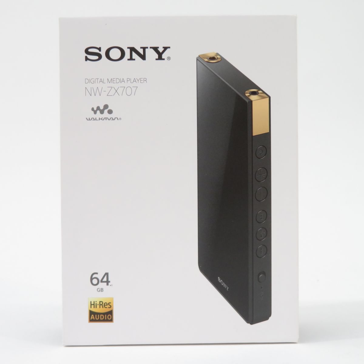 【未使用】SONY/ソニー ウォークマン NW-ZX707 64GB ブラック Android12搭載 ポータブルプレイヤー