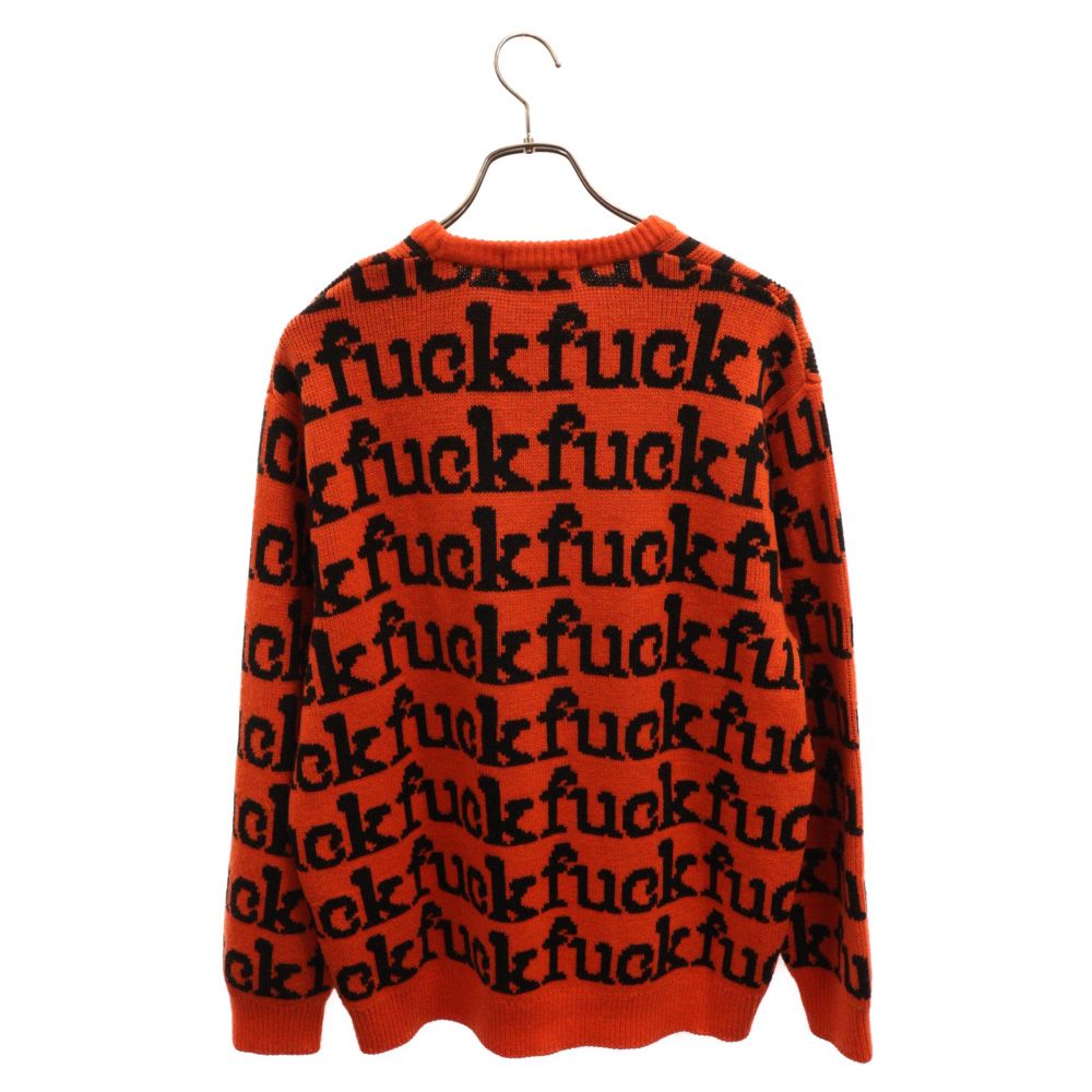 SUPREME (シュプリーム) 22SS Fuck Sweater ファック ジャガード