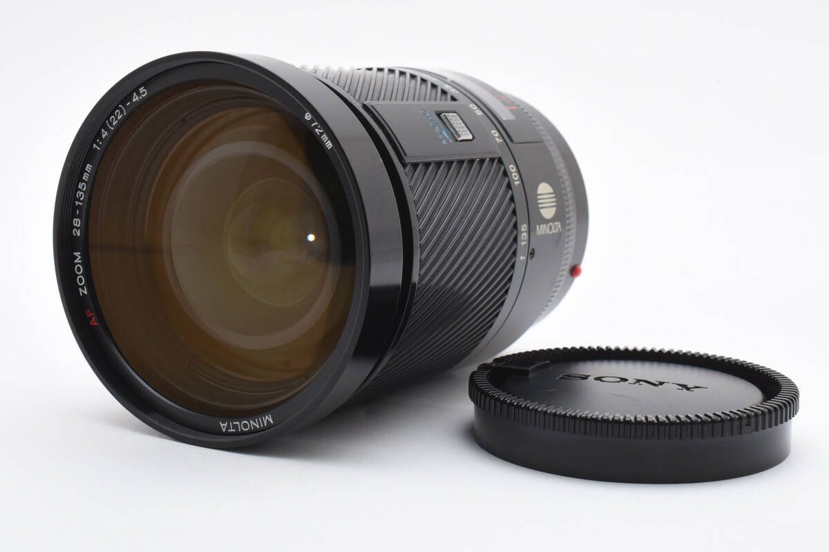 ミノルタ MINOLTA AF ZOOM 28-135mm F4-4.5 40年前の高級レンズMINOLTA AF