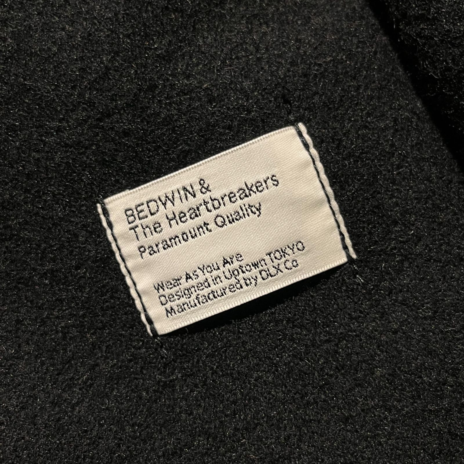 BEDWIN & THE HEARTBREAKERS 15aw MELTON RAILROAD COAT 