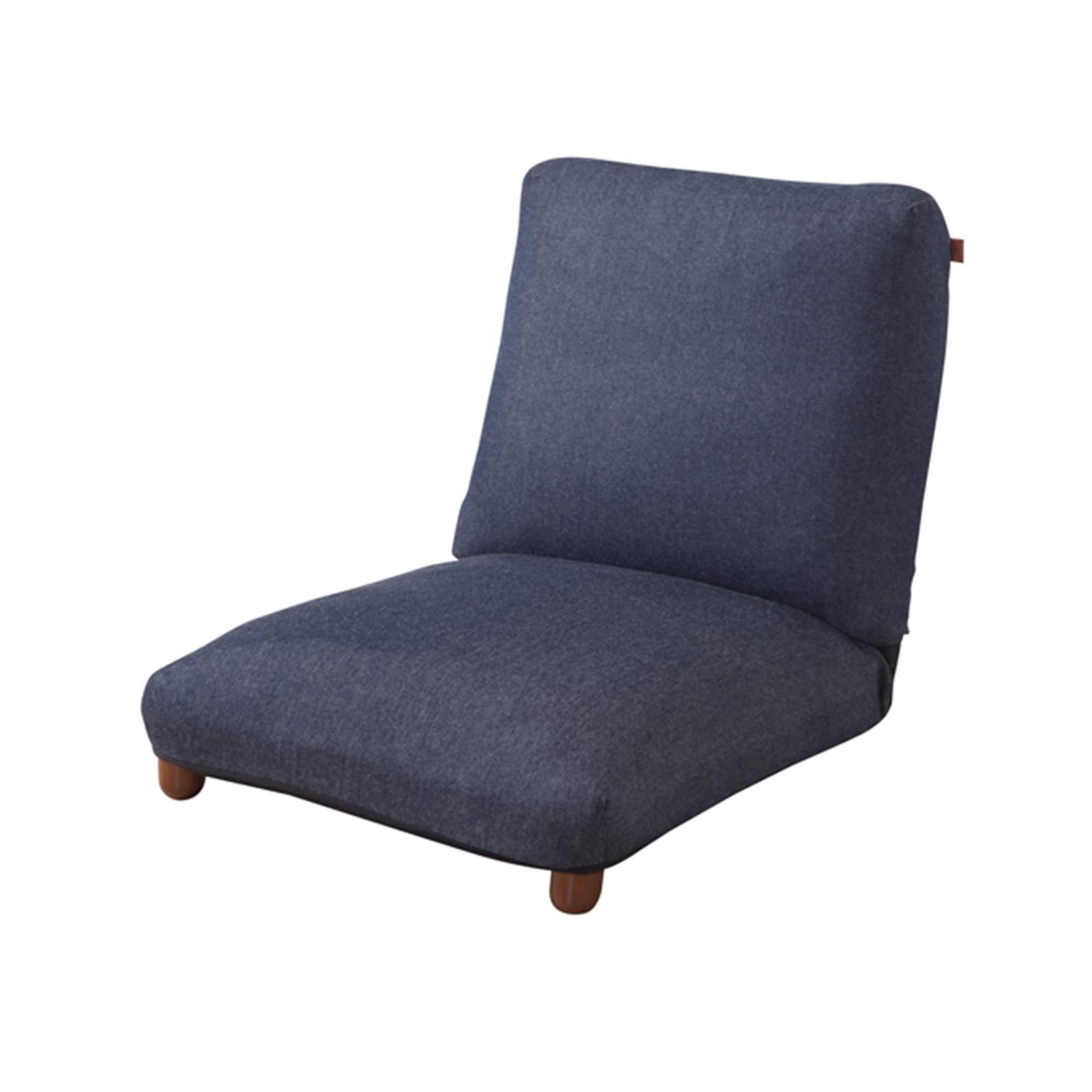 新着商品 RKC-941DM リクライナー 幅60×奥行74-116×高さ20-56 SH18 cm デニム リクライニングチェア 東谷 Azumaya-kk