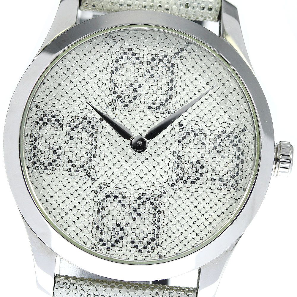 グッチ GUCCI 126.4/YA1264058 Gタイムレス ホログラム クォーツ