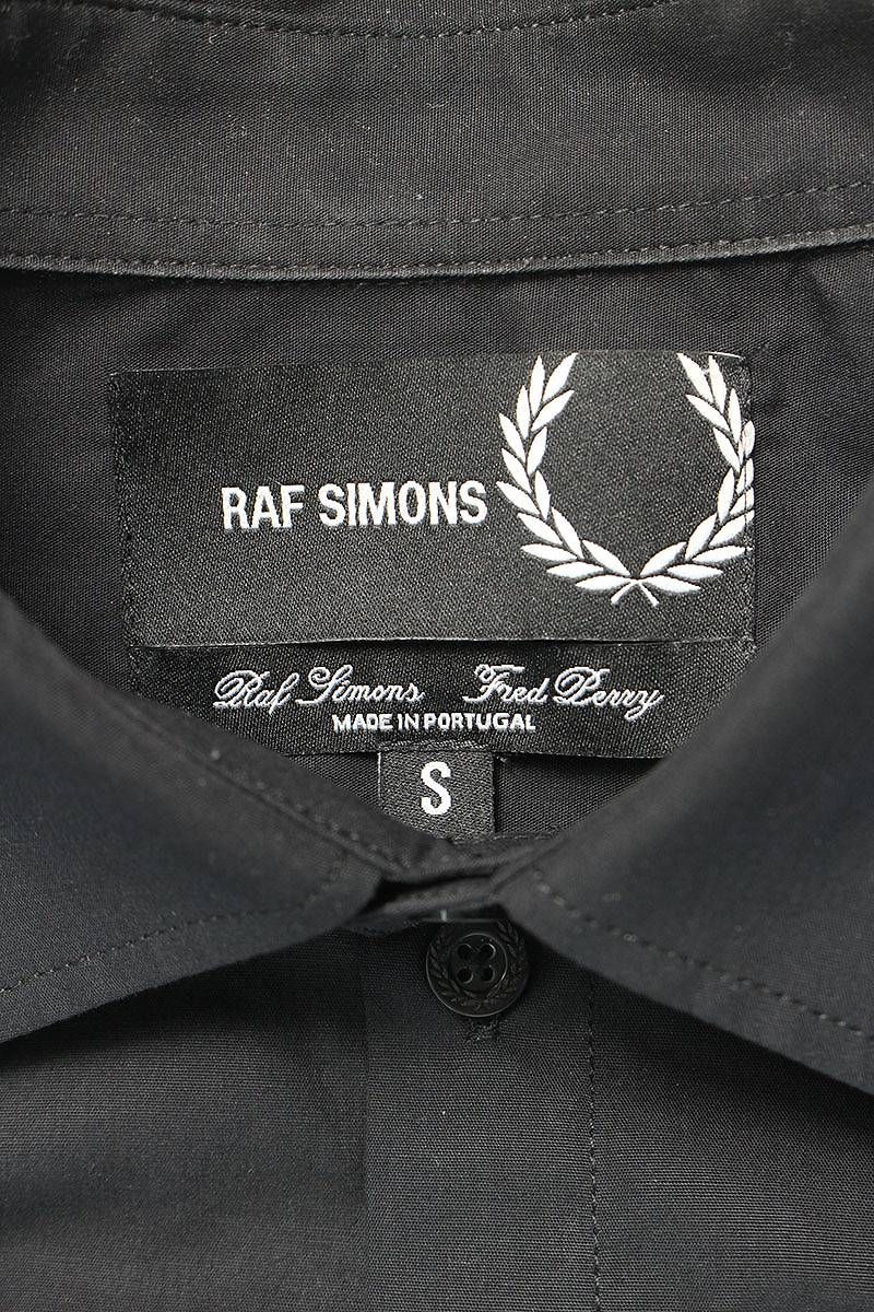 ラフシモンズ　SM9053ワッペンデザイン長袖シャツ　メンズS フレッドペリー ラフシモンズ SM9053 ワッペンデザイン長袖シャツ メンズ S