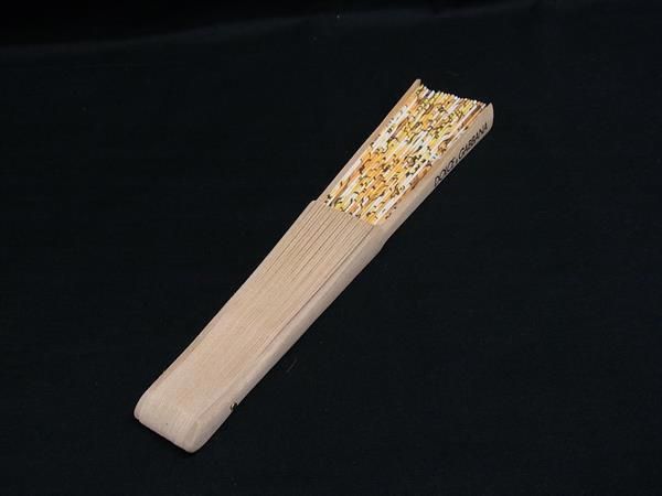 □美品□ DOLCE＆GABBANA ドルチェ&ガッバーナ 総柄 扇子 団扇 うちわ  