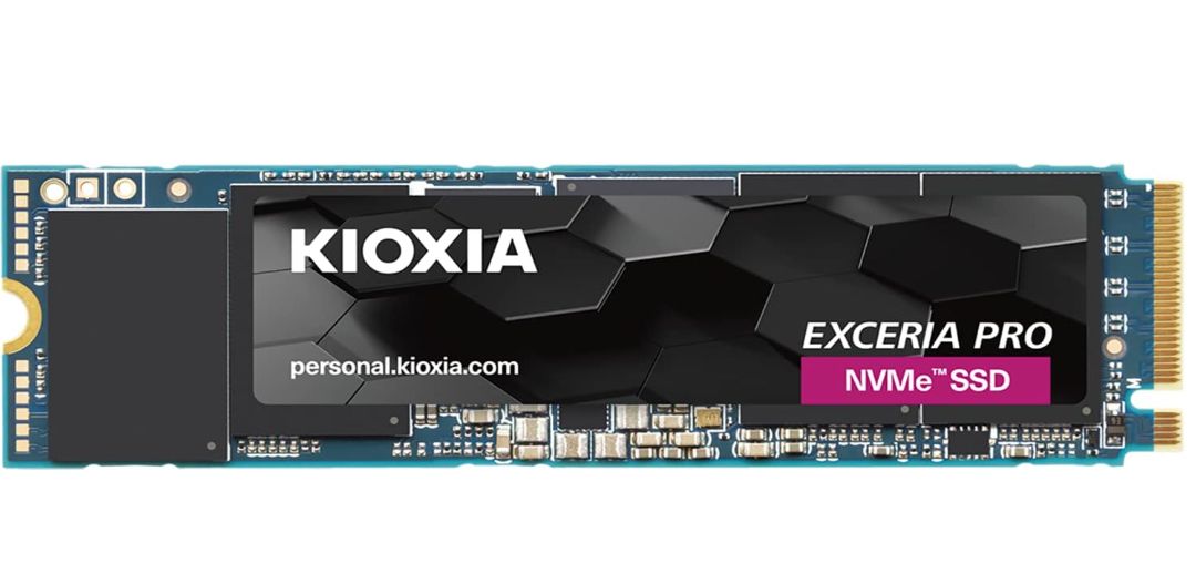 KIOXIA 内蔵ソリッドステートドライブ 2TB NVMe M.2 Type 2280 PCIe Gen 4.0×4 (最大読込:7，300MB/s)