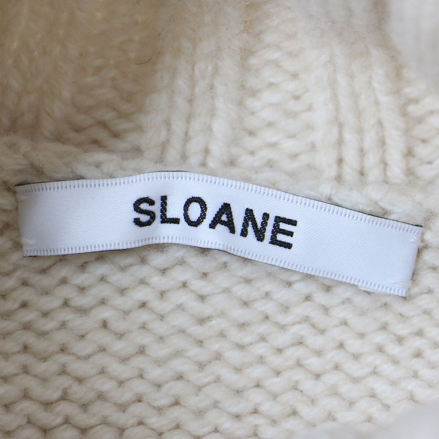 SLOANE スローン ニット セーター エクリュ アイボリー 白 1(S ...